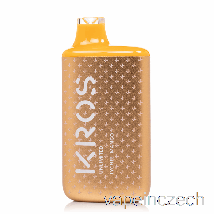 Kros Neomezené 6000 Jednorázové Liči Mango Vape Pero